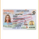 Indiana Identification card