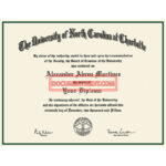 Carolina at charlotte certificate