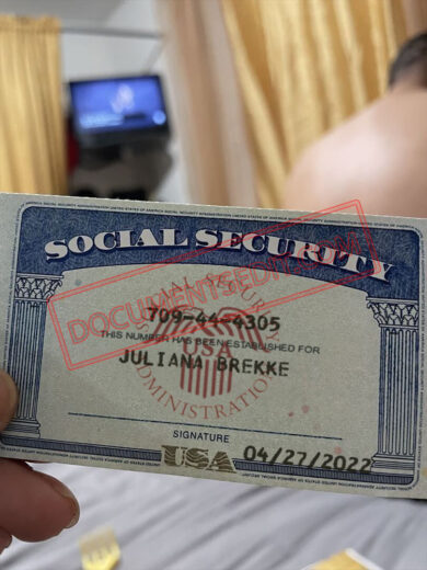 Social Security Card Template 66 f