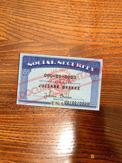 Social Security Card Template 93 ff